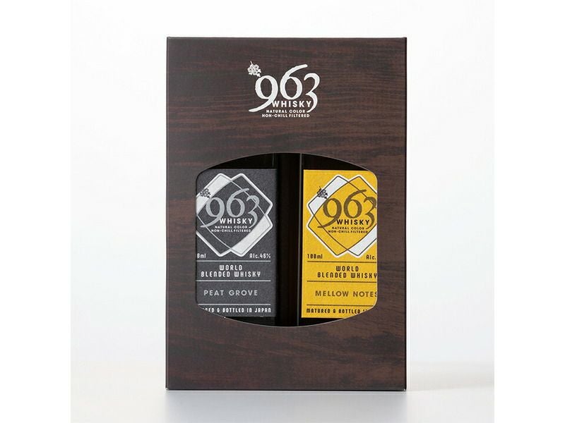 ブレンデッドウイスキー963 ミニボトル2本セット 100ml×2 | 開成屋プラス